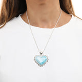 Larimar Heart Pendant, Tate