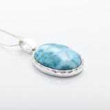 Larimar Oval Pendant, Hazel