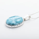 Larimar Oval Pendant, Hazel