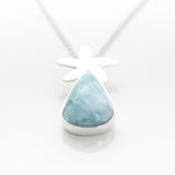 larimar star pendant