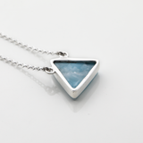 Larimar Triangle Necklace