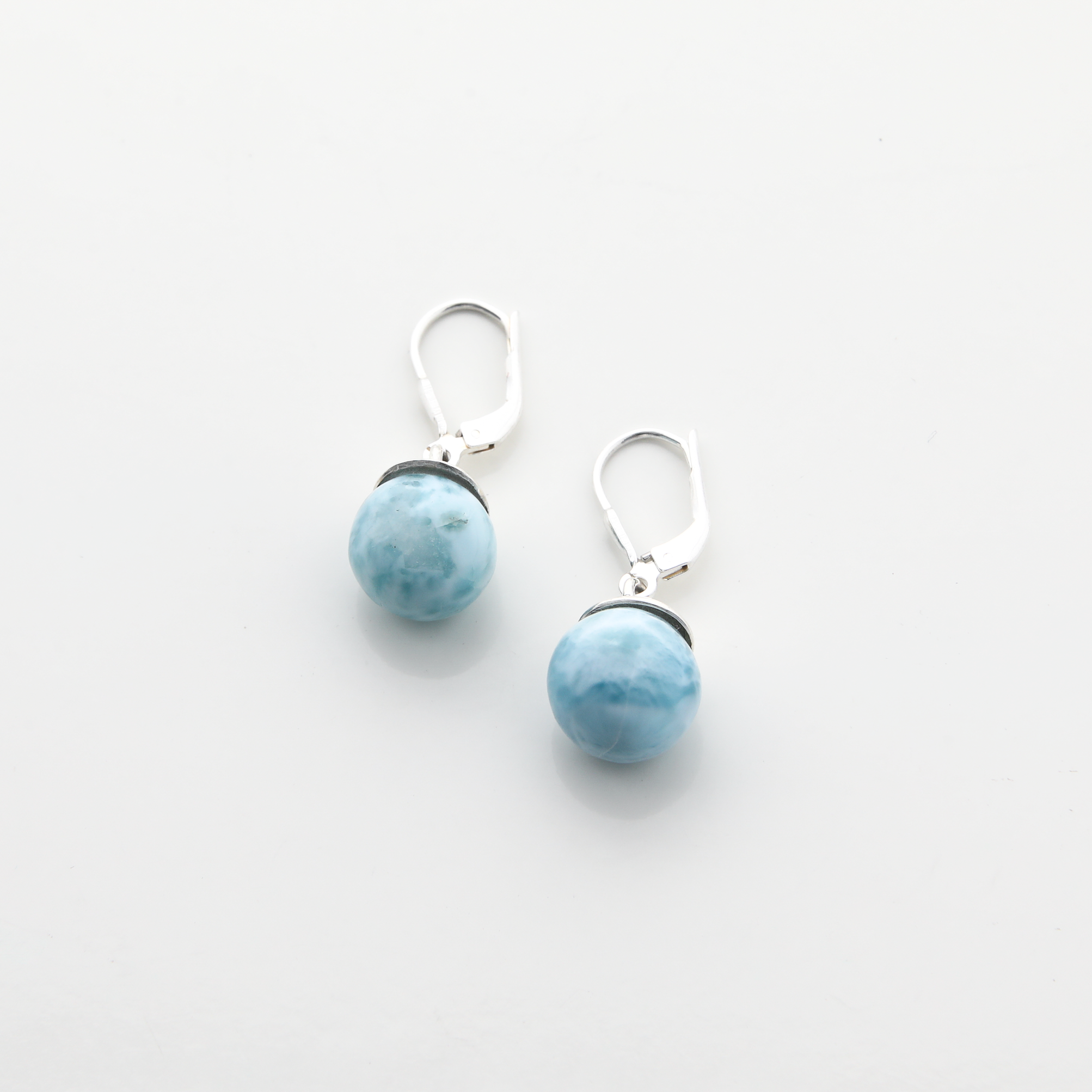 Larimar deals dangle earrings