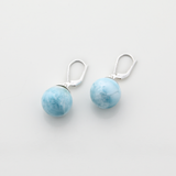 Larimar Dangle Earrings