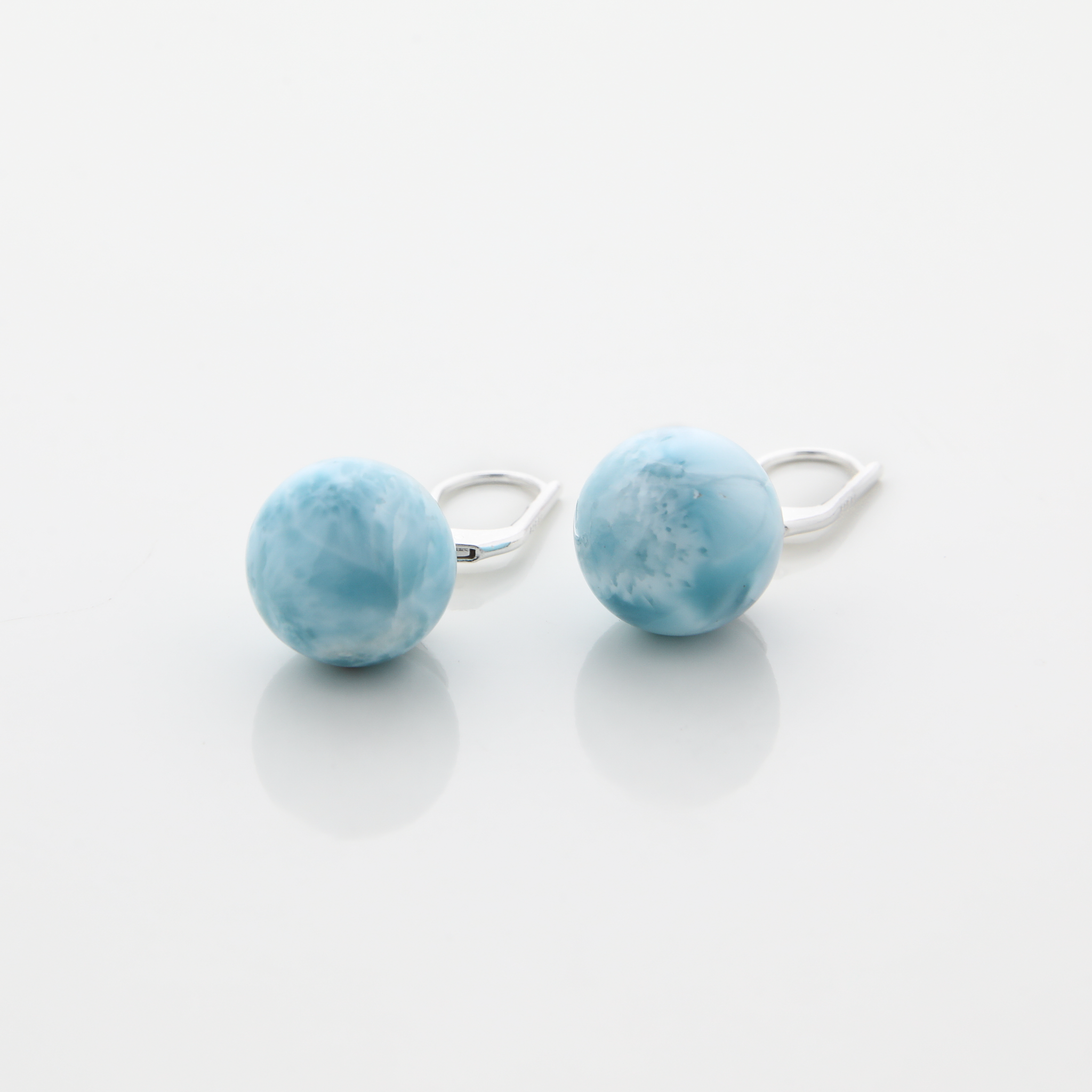 Larimar Dangle Earrings