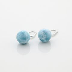 Larimar Dangle Earrings