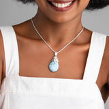 Larimar Jewelry Pendant