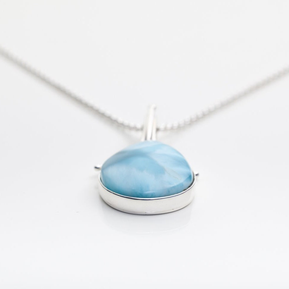 Larimar Heart Pendant Joyce