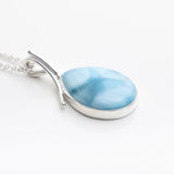 Larimar Heart Pendant Joyce