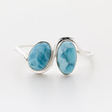 Larimar Cuff Bracelet, Azalea Twins