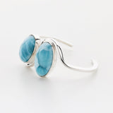Larimar Cuff Bracelet, Azalea Twins
