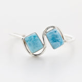 Larimar Cuff Bracelet, Ralls Twins