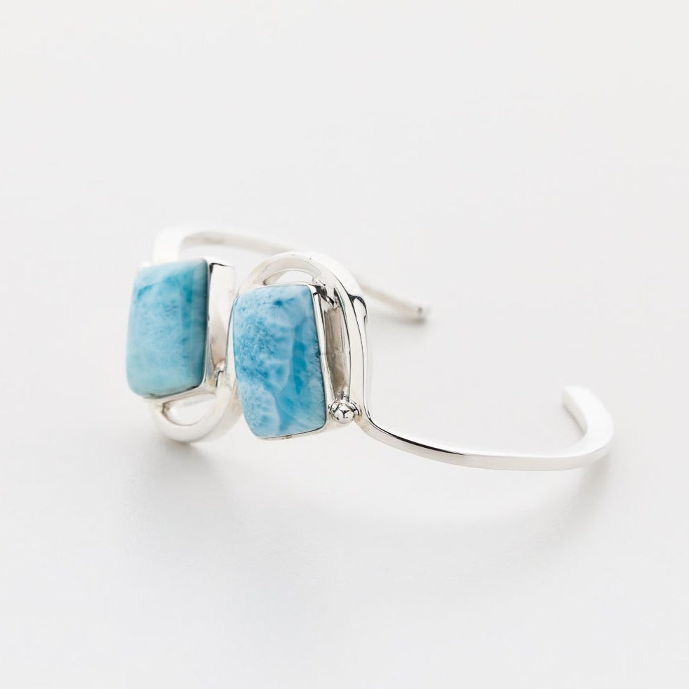 Larimar Cuff Bracelet, Ralls Twins