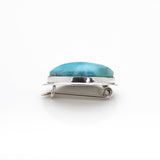 Larimar Brooch Adeline