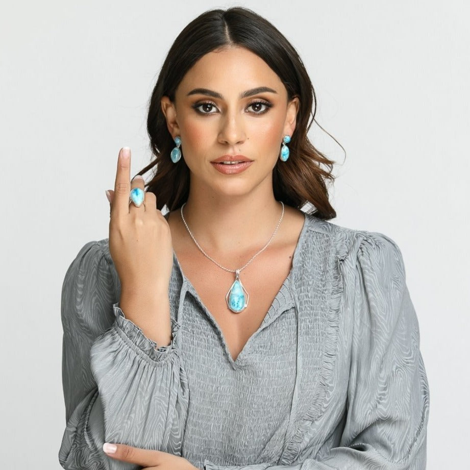 Larimar Pendant, Zale