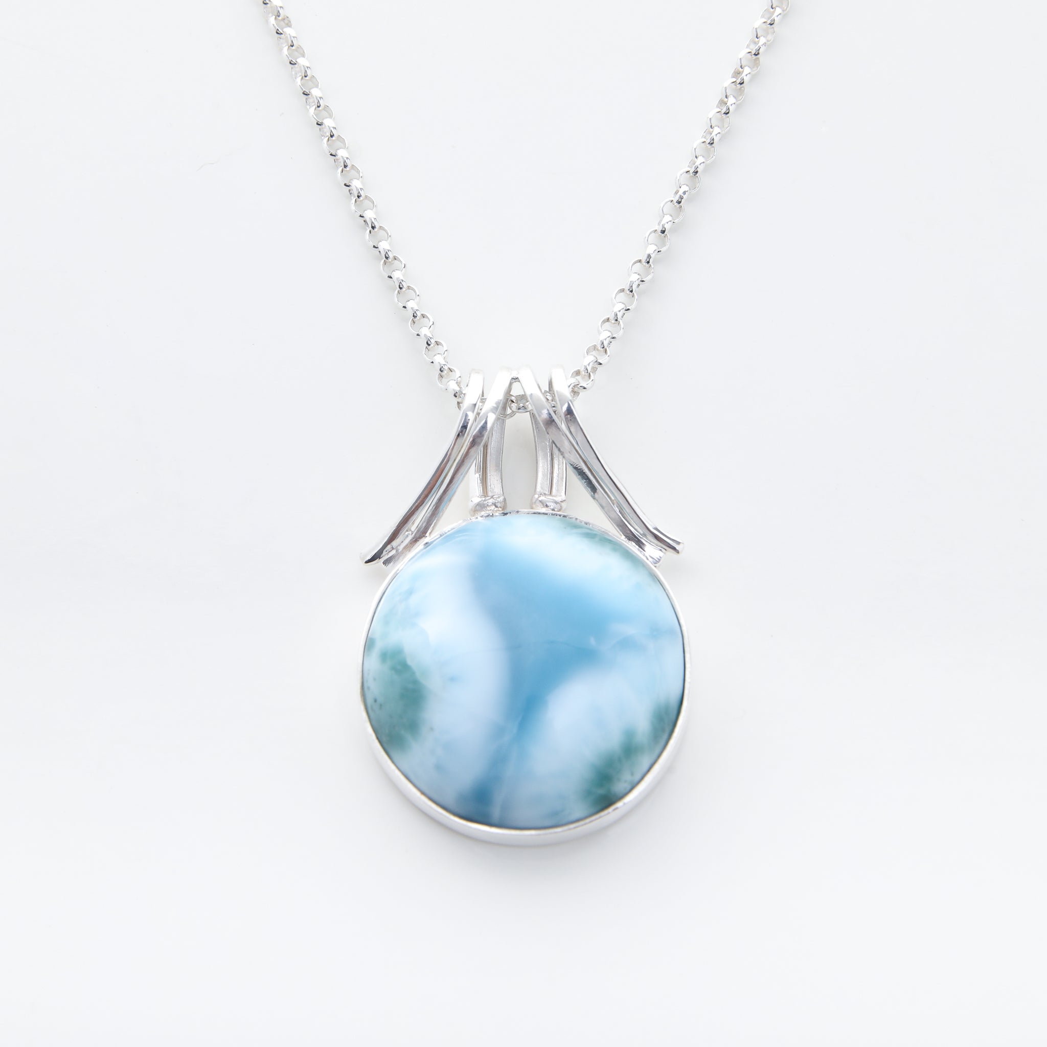 Larimar Pendant, Edna