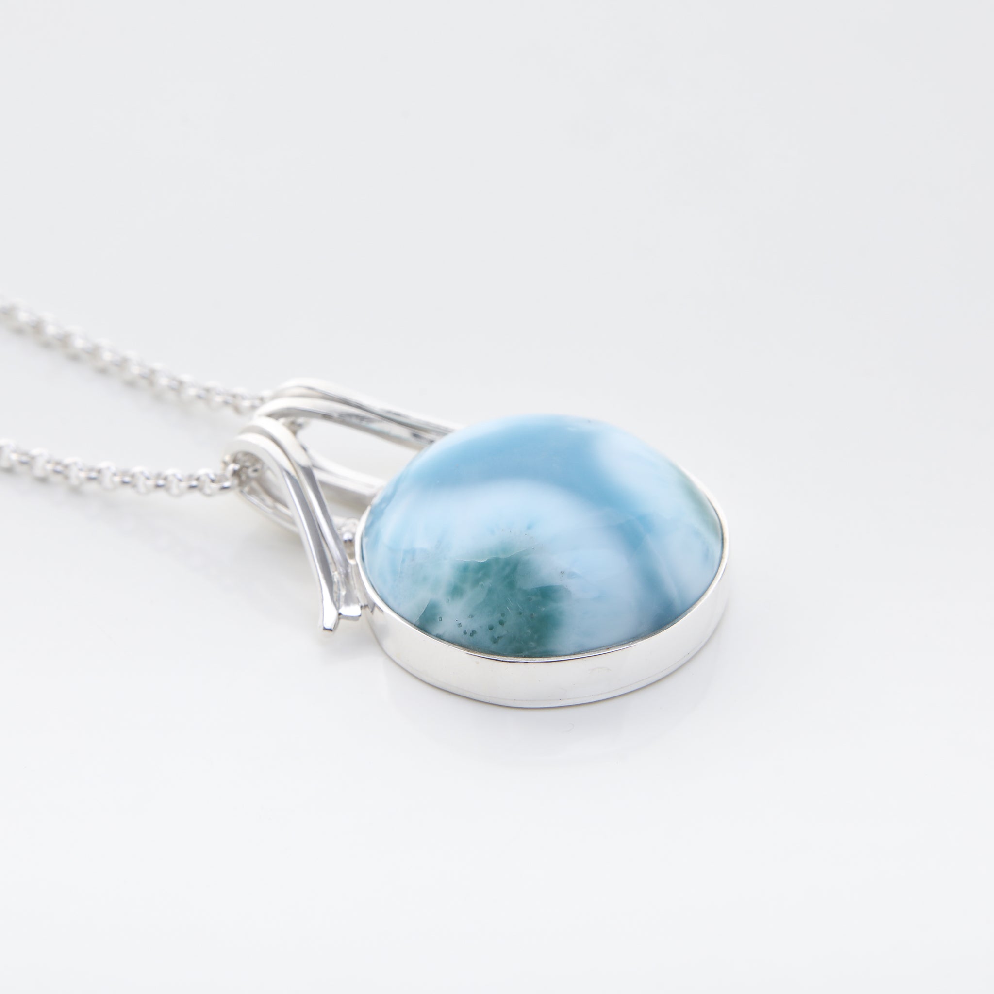 Larimar Pendant, Edna