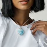 Larimar Heart Pendant, Domenica