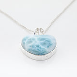 Larimar Heart Pendant, Domenica