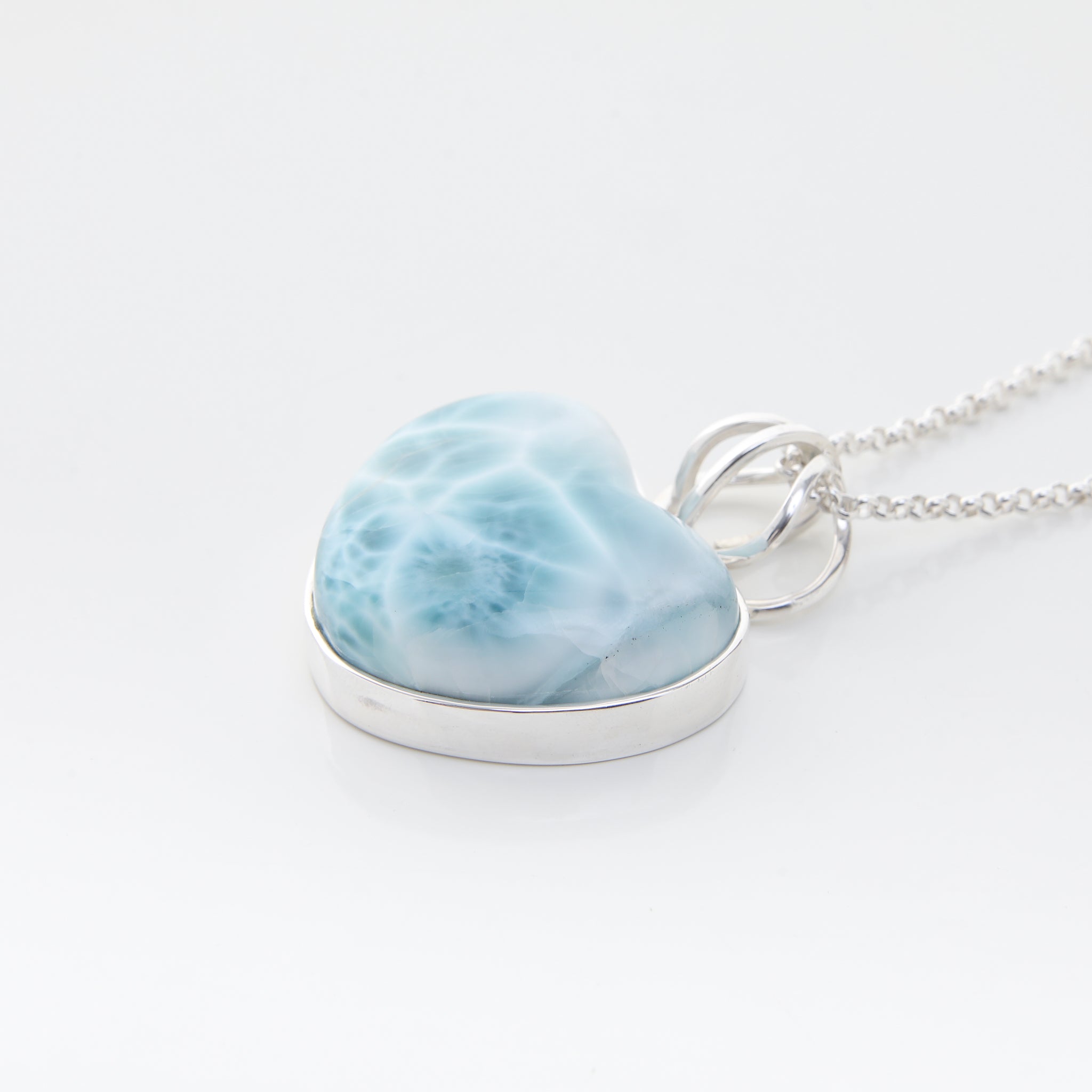 Larimar Heart Pendant, Domenica