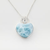 Larimar Heart Pendant, Domenica