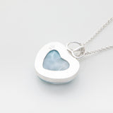 Larimar Heart Pendant, Domenica