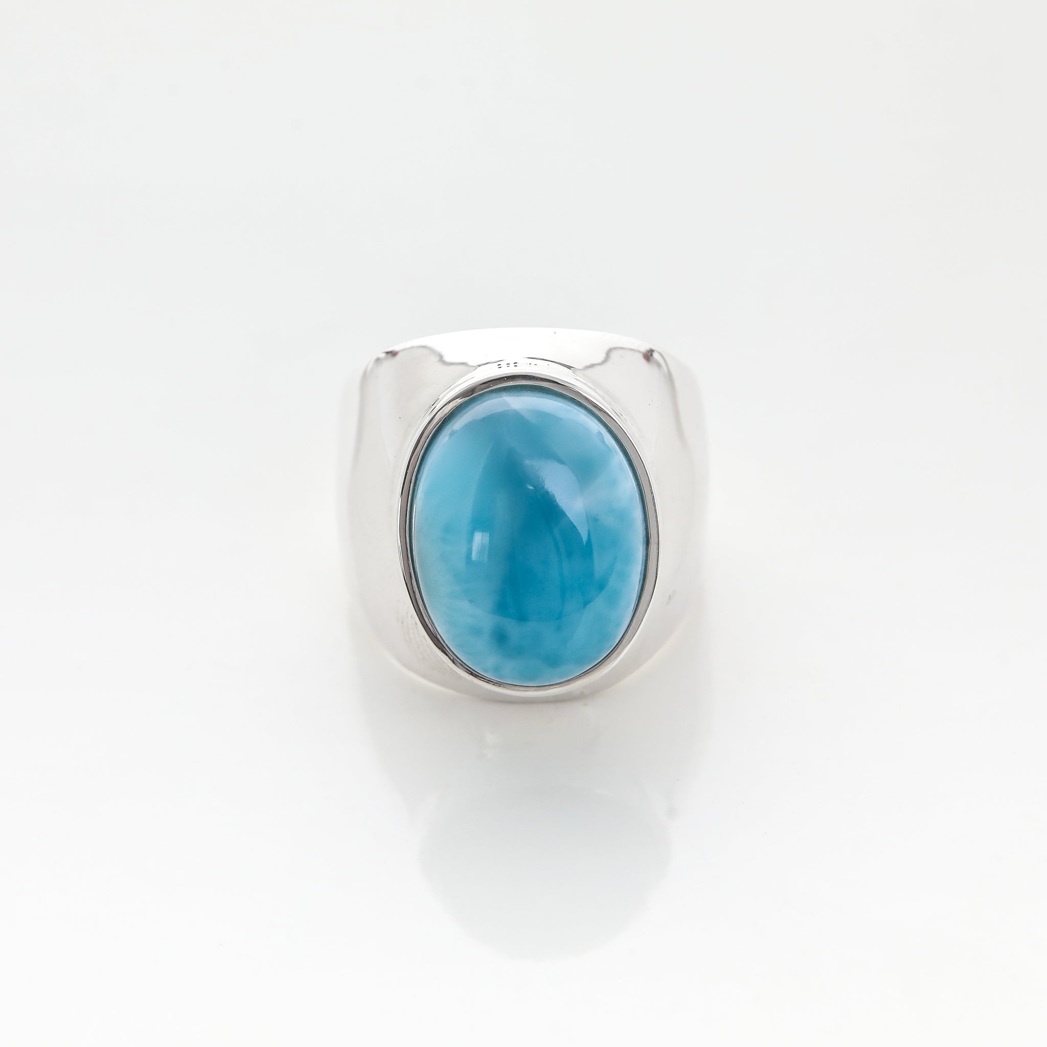Larimar Mens Ring