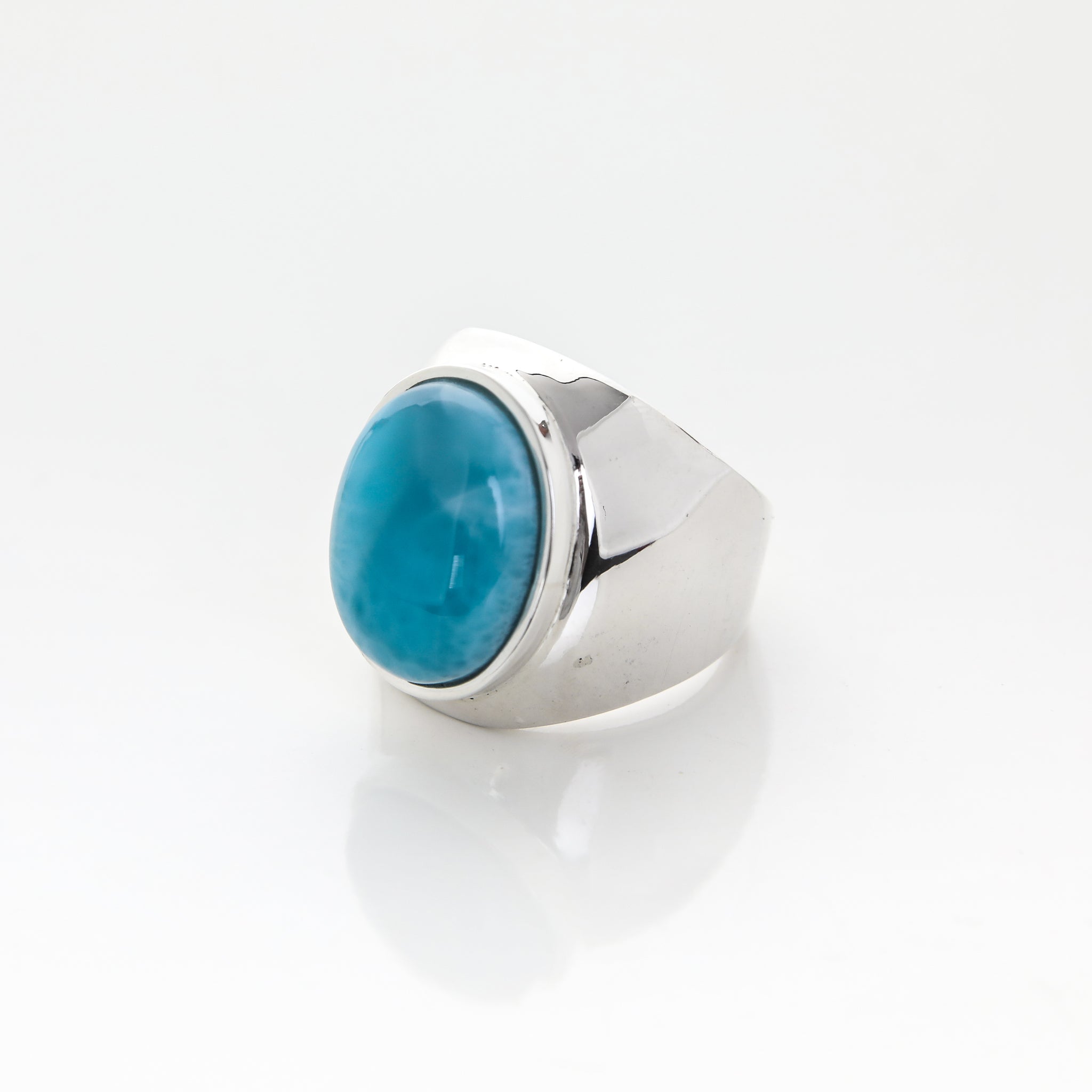 Larimar Mens Ring