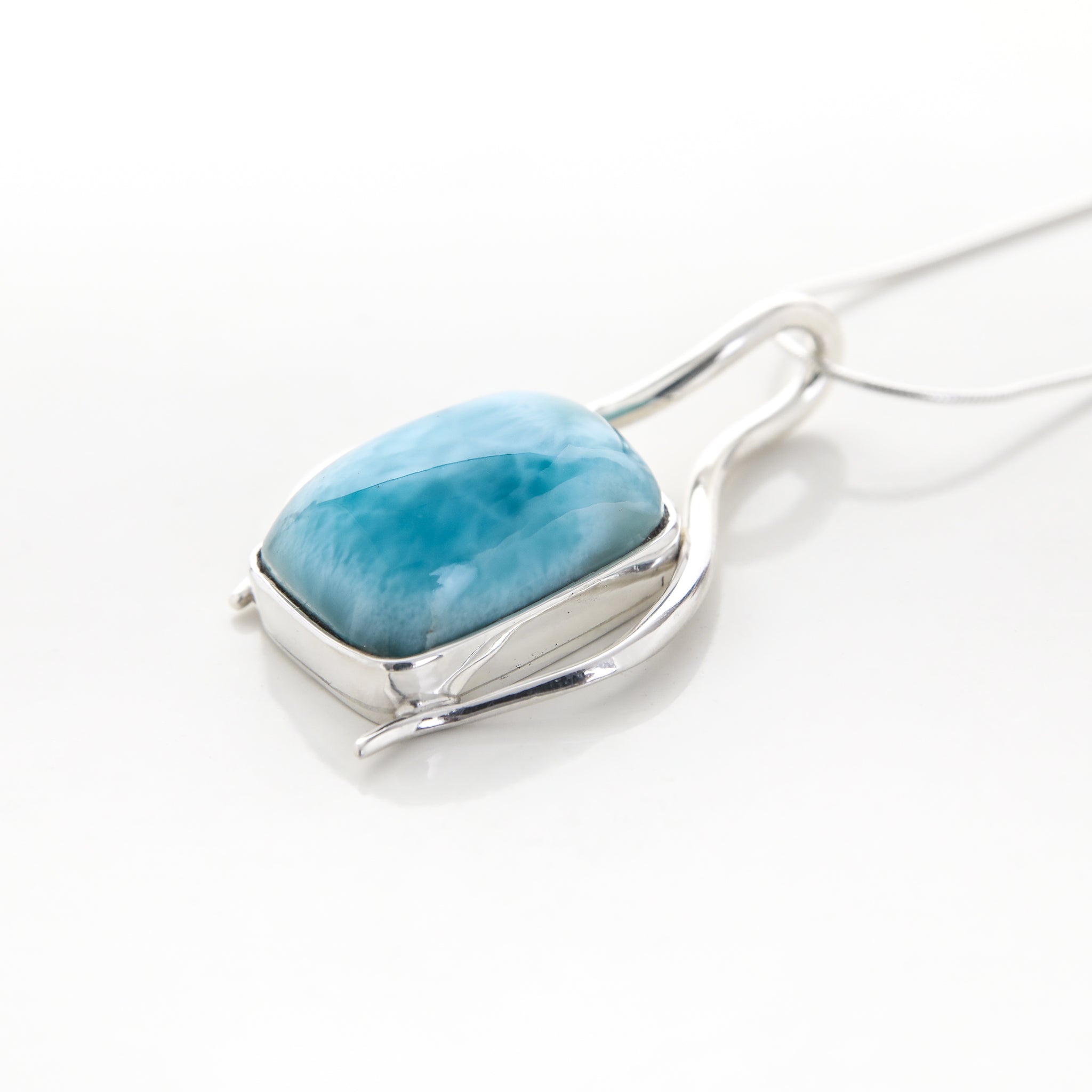Larimar Stone Jewelry Pendant Michelle