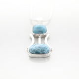 Larimar Stone Pendant Francesca