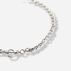 Silver Toggle  Chain