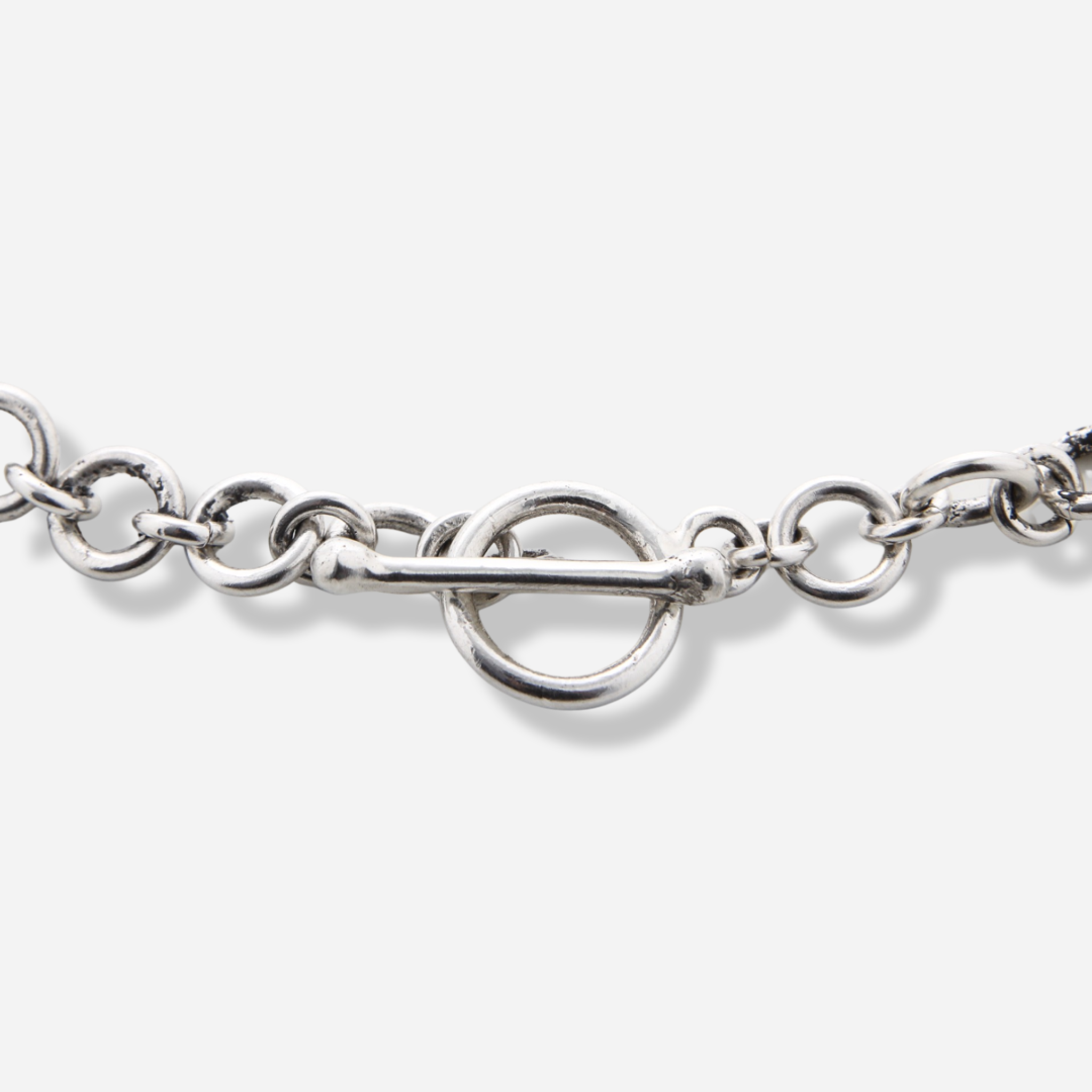 Silver Toggle  Chain