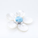 Larimar Brooch Gail