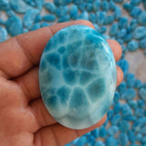 Larimar Cabochon Colbert