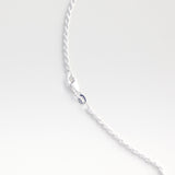 Thin Rope Silver Chain