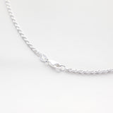 Rope Silver Chain