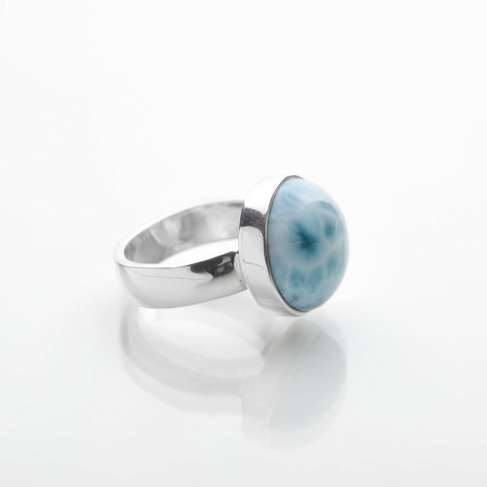 Larimar Round Ring, Victory