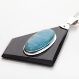 Larimar Cow Horn