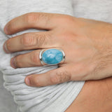 Larimar ring Thiago