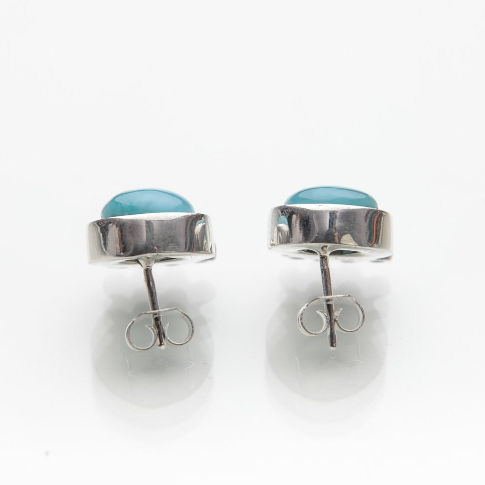 Larimar Stud Earrings, Marea