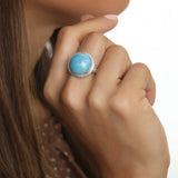Larimar Ring, Cal