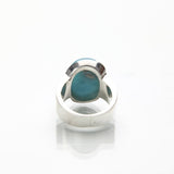 Oval Larimar Ring, Kira