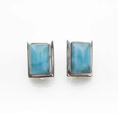 Larimar Earrings, Aisha