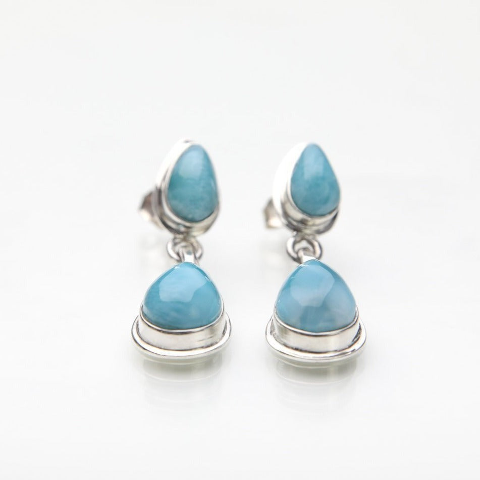 Larimar earrings Tove