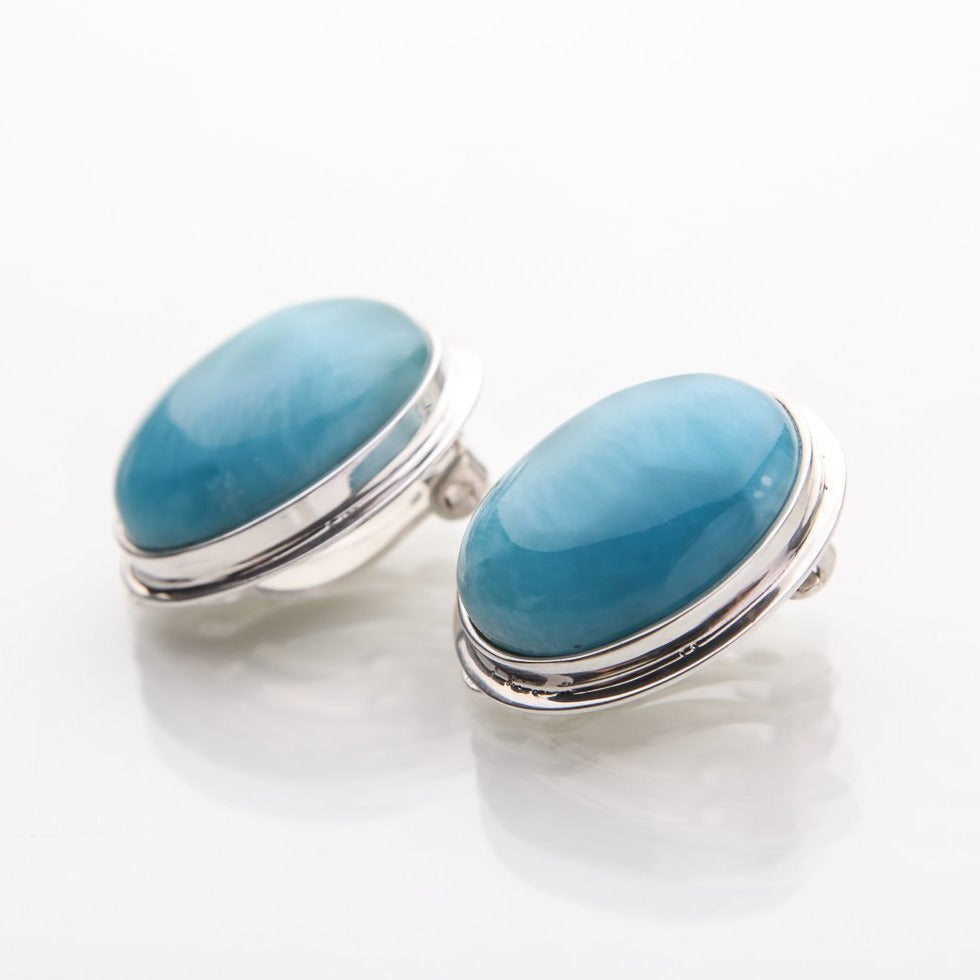 Larimar Earrings, Ciara