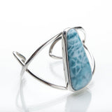 Larimar Cuff Bracelet, Mishti
