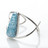 Larimar Cuff Bracelet, Mishti