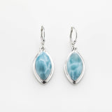 Larimar Dangle Earrings, Valeria
