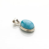 Larimar Gold Pendant, Krishna