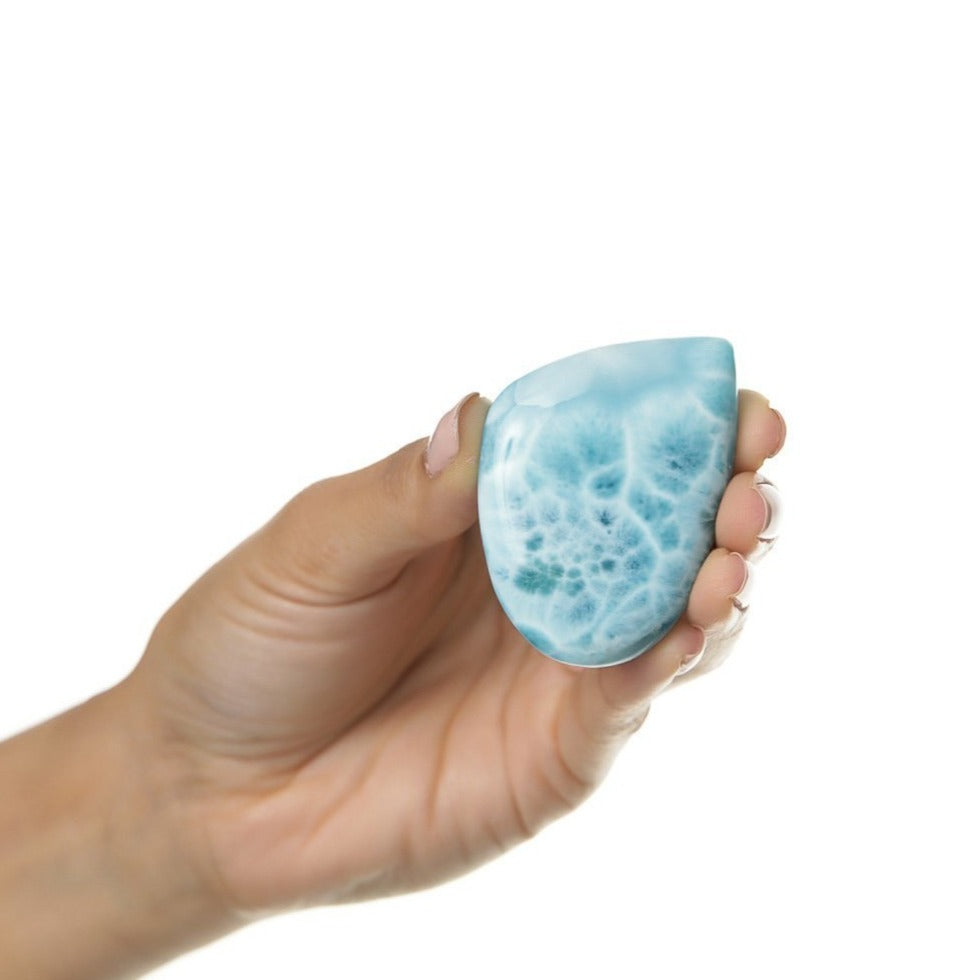 Larimar Cabochon, Limón