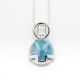 Larimar Pendant, Leslie